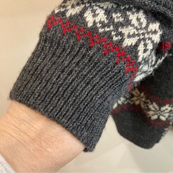 NORWOOL Sz S Setesdal 100% Wool Fair Isle  Style Ornate Design Buttons Cardigan - Picture 6 of 10